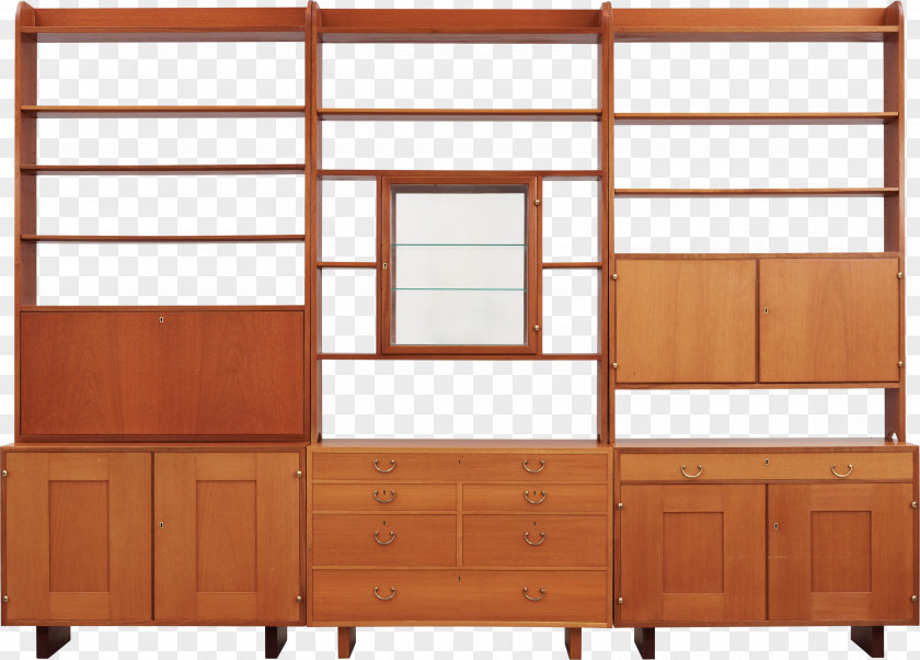 Cupboard Shelf Bookcase Cabinetry Display Case PNG