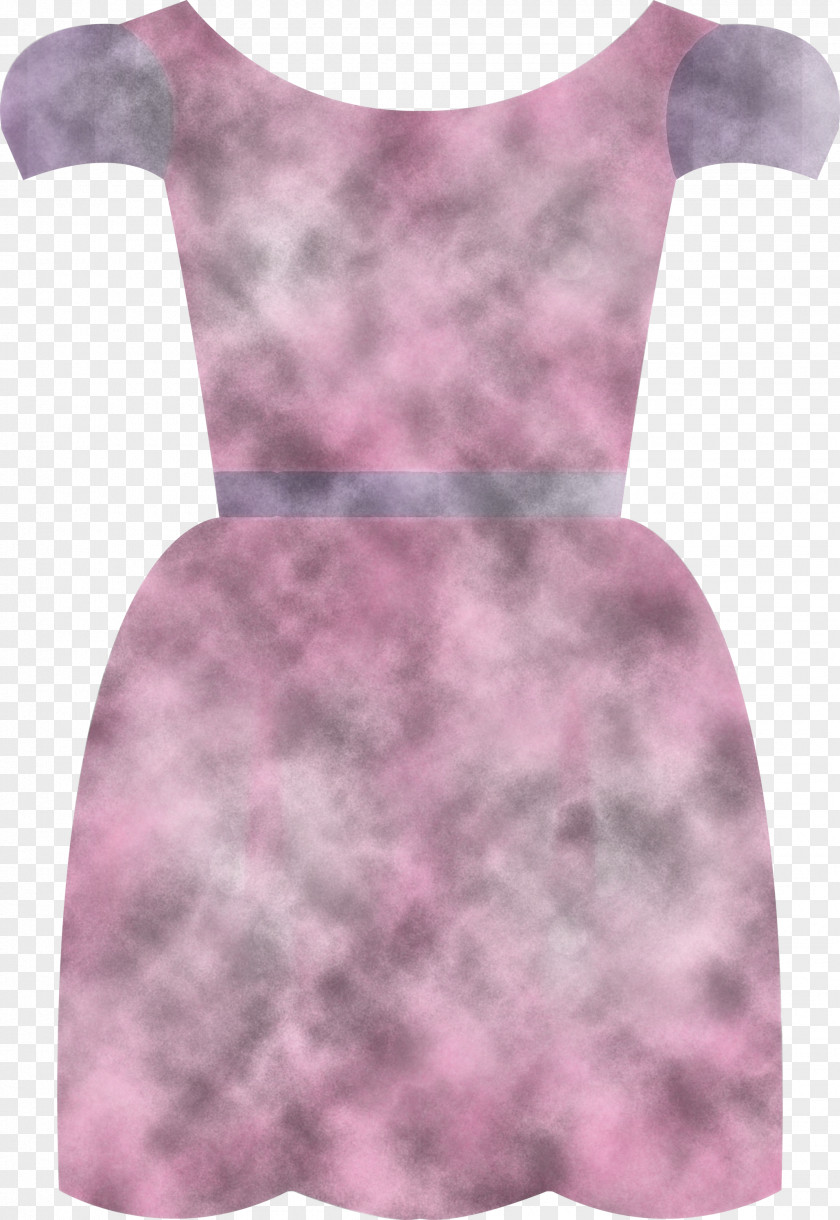 Pink Clothing Purple Dress Sleeve PNG