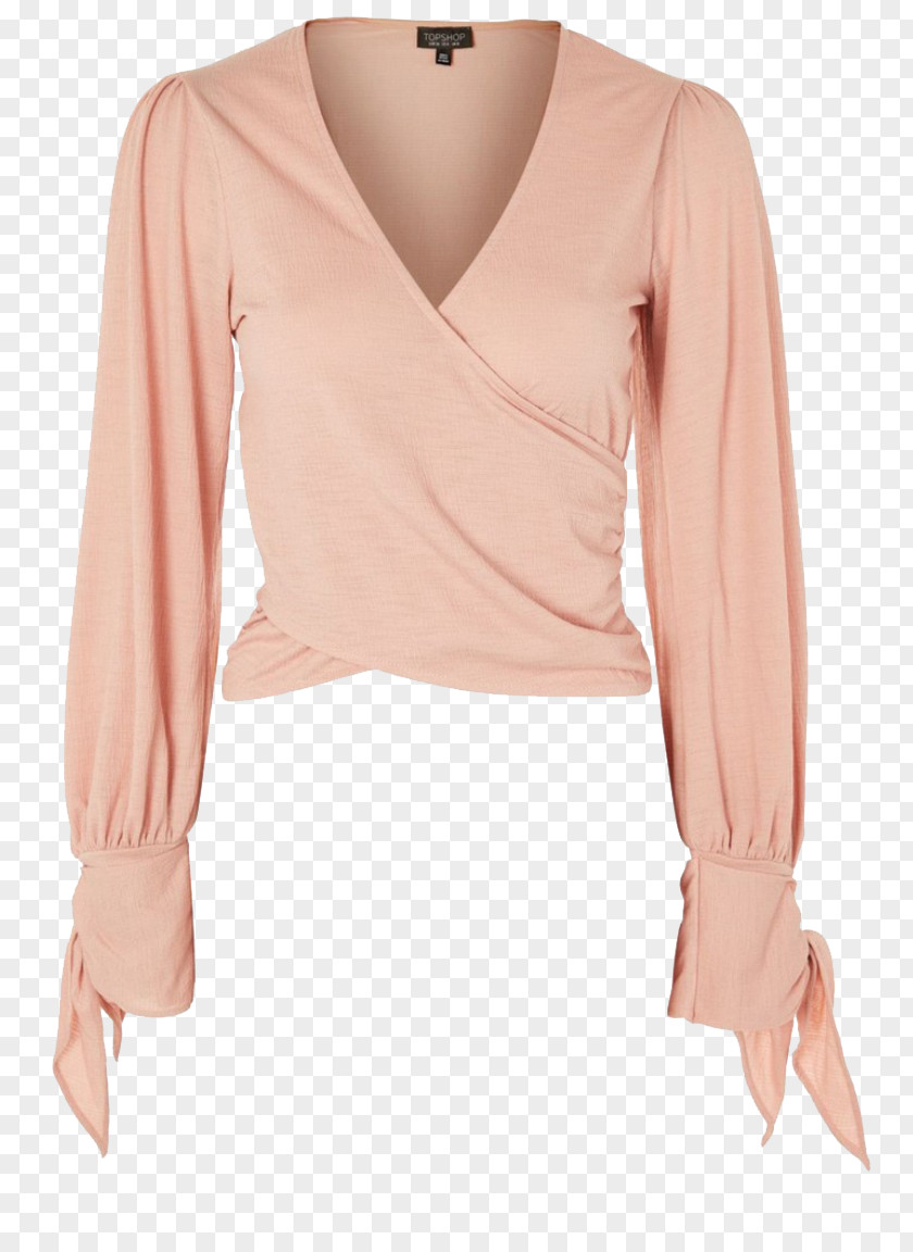 Sleeve Top Fashion Blouse Sweater PNG