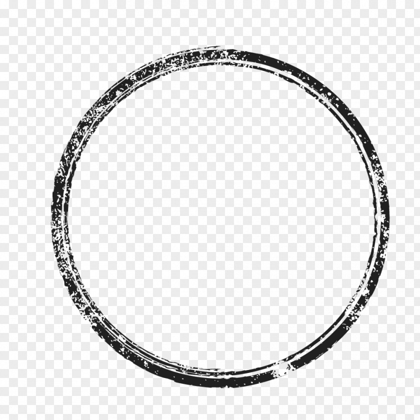Vector Simple Pen Ring Paintbrush Circle PNG