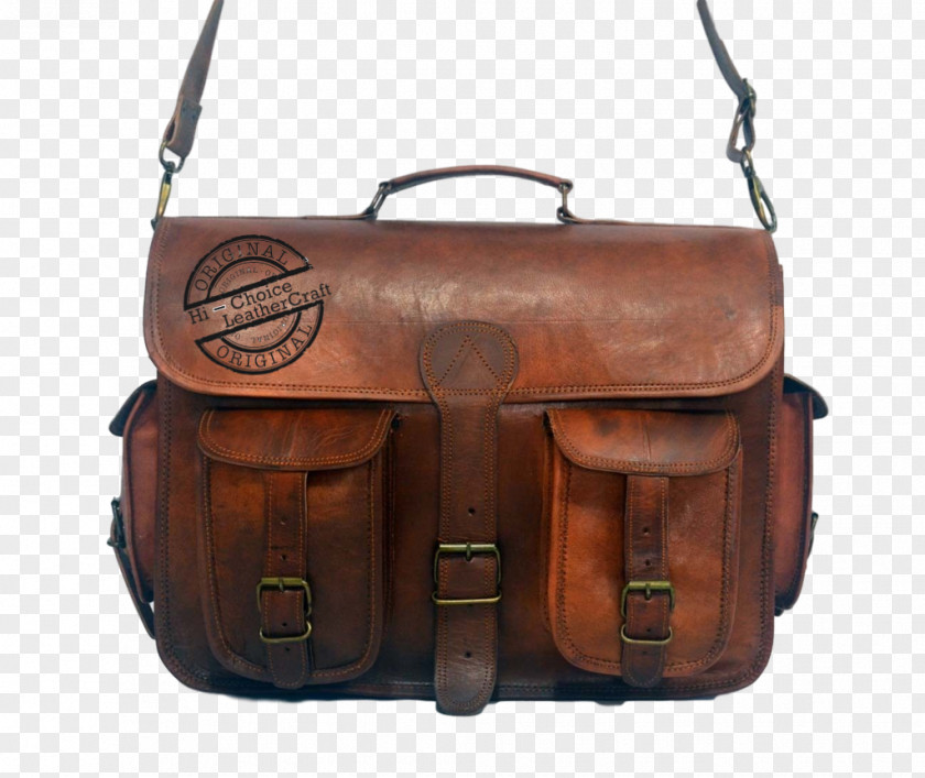 Bag Leather Messenger Bags Briefcase Satchel PNG