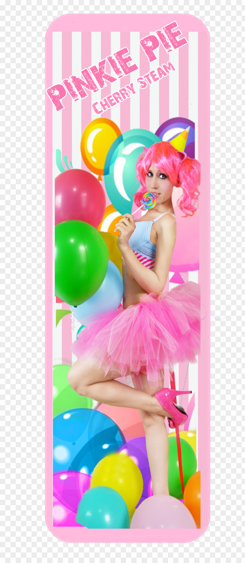 Book Mark Pinkie Pie Cosplay Applejack Disguise Balloon PNG