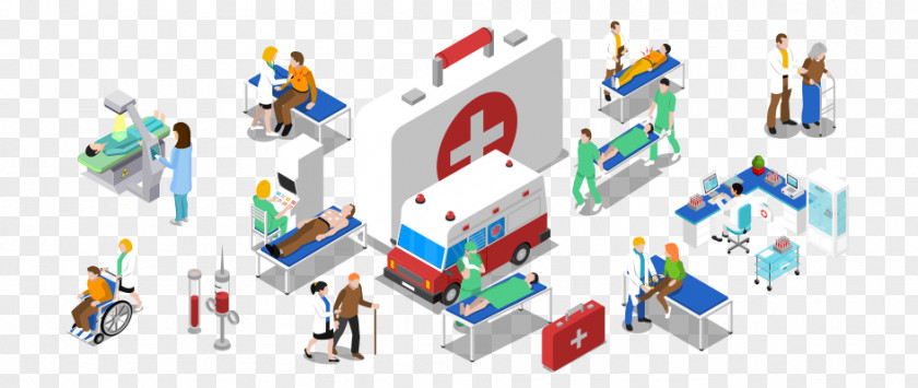 Emergency Department Animations CoxHealth Revenue Cycle Management Graphic Design PNG