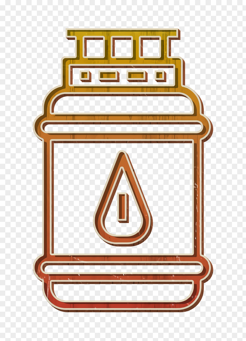 Gas Bottle Icon Home Equipment PNG