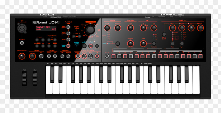 Grasses Roland JD-800 JD-XA Sound Synthesizers Corporation Digital Synthesizer PNG