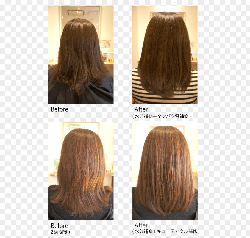 Hair Long Layered Step Cutting Coloring PNG
