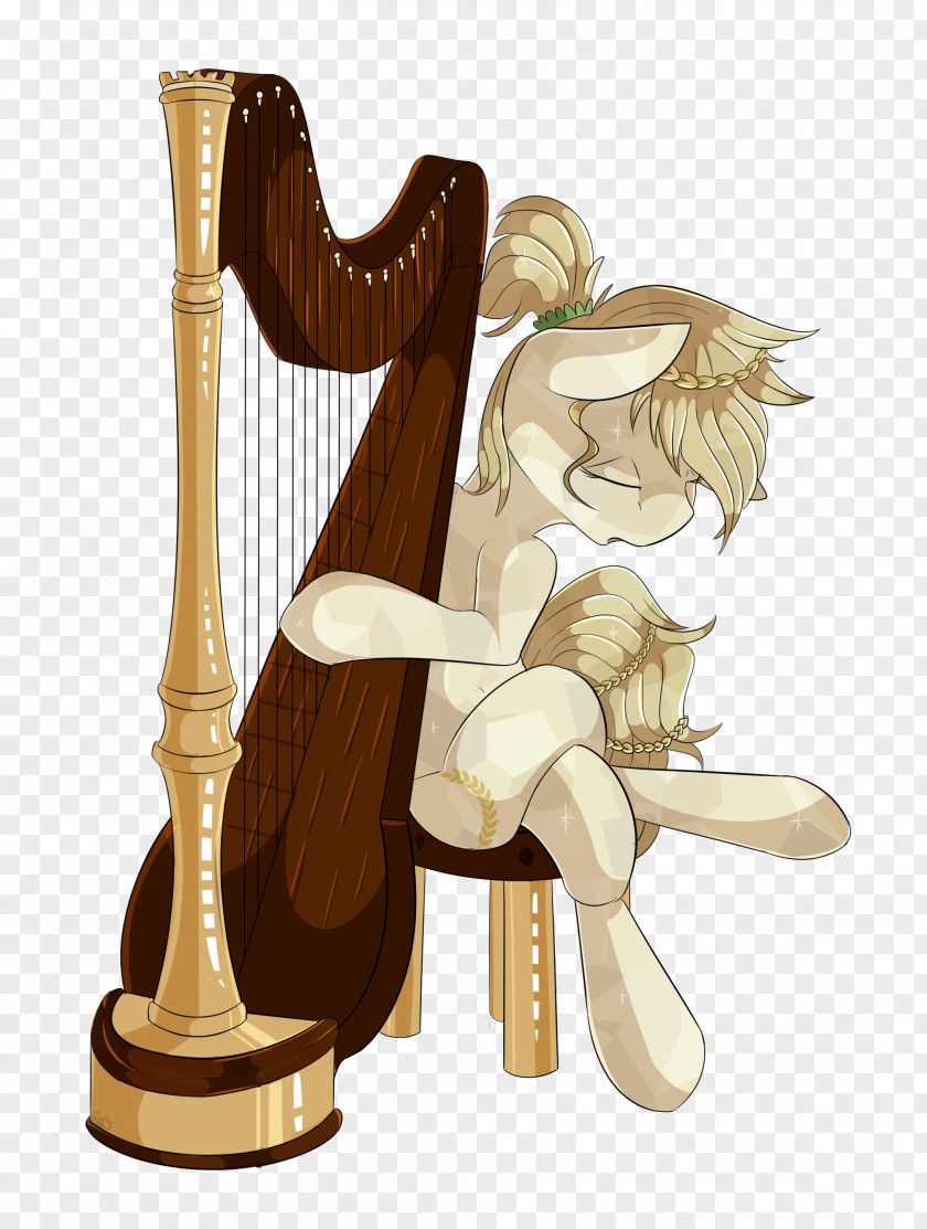 Harp Musical Instruments Plucked String Instrument Cartoon PNG