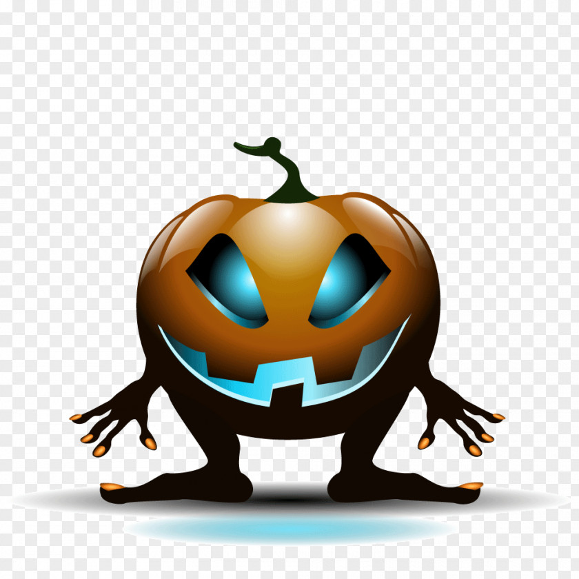 Holiday Decorations Halloween Horror Pumpkin Man Vector Material 3D Computer Graphics Wallpaper PNG