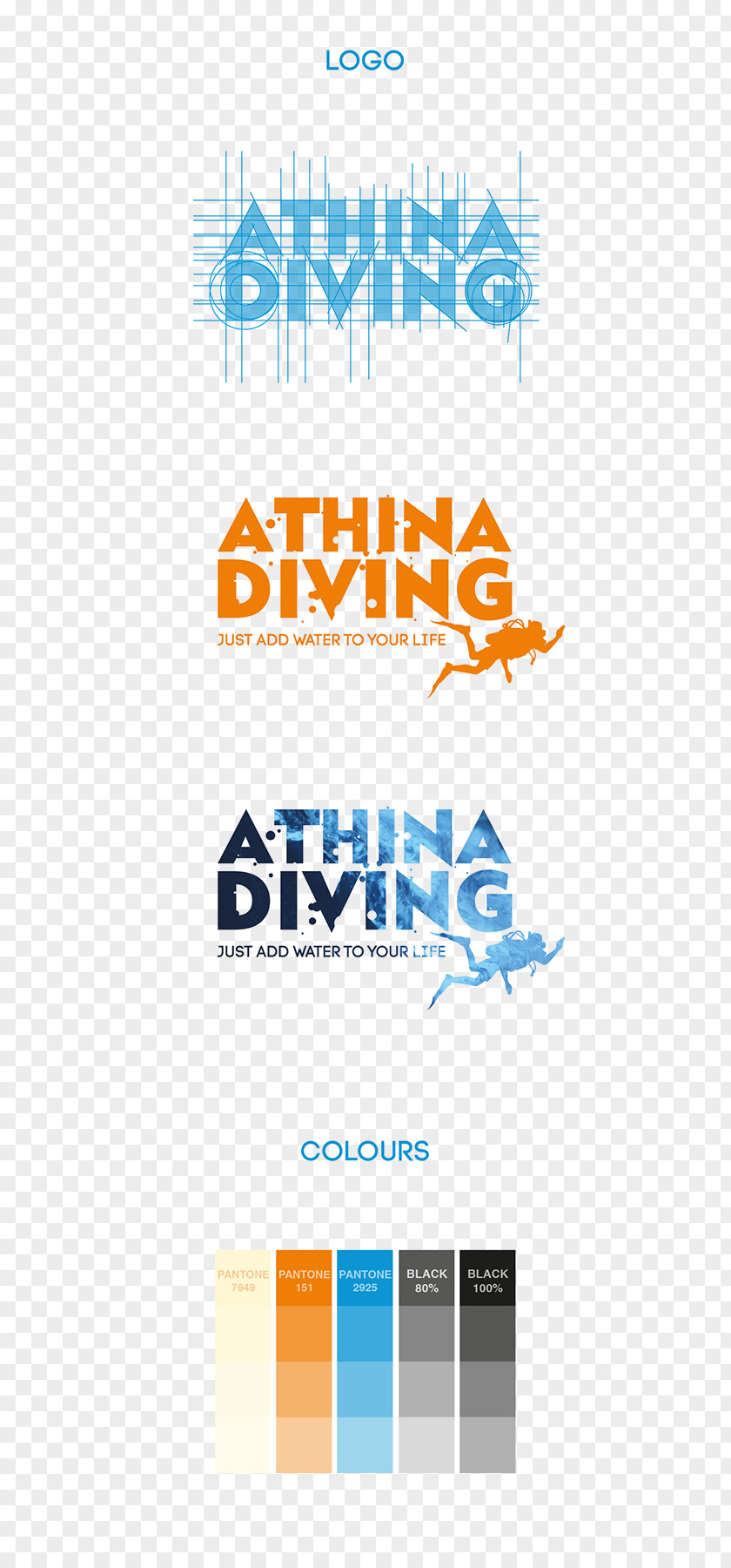 Logo Wall Decal Scuba Diving Underwater PNG