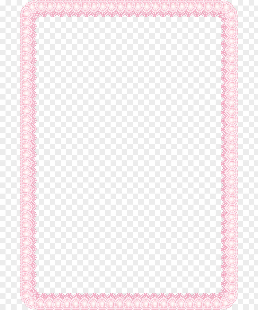 Pink Heart-shaped Frame Placemat Textile Area Pattern PNG
