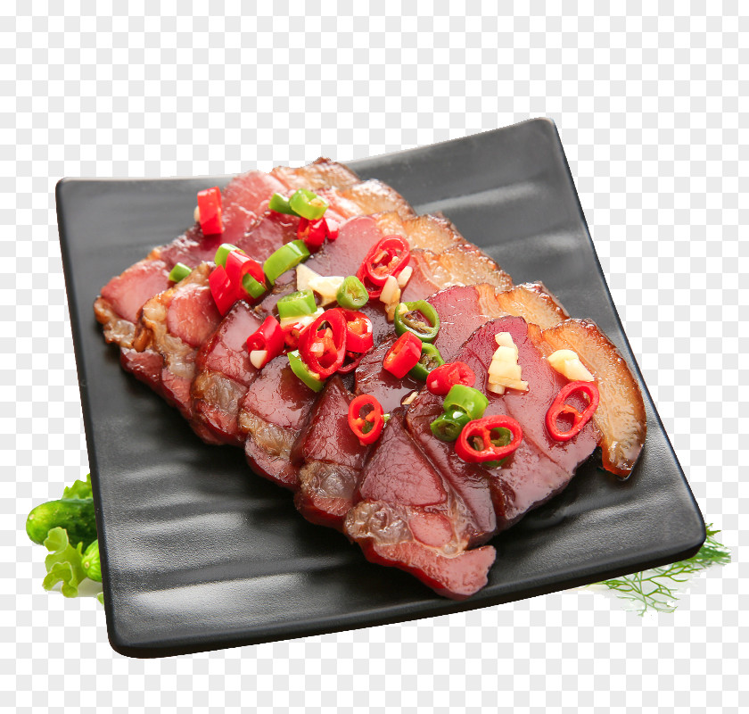 Spicy Bacon Slices Chinese Sausage Curing Smoking JD.com PNG