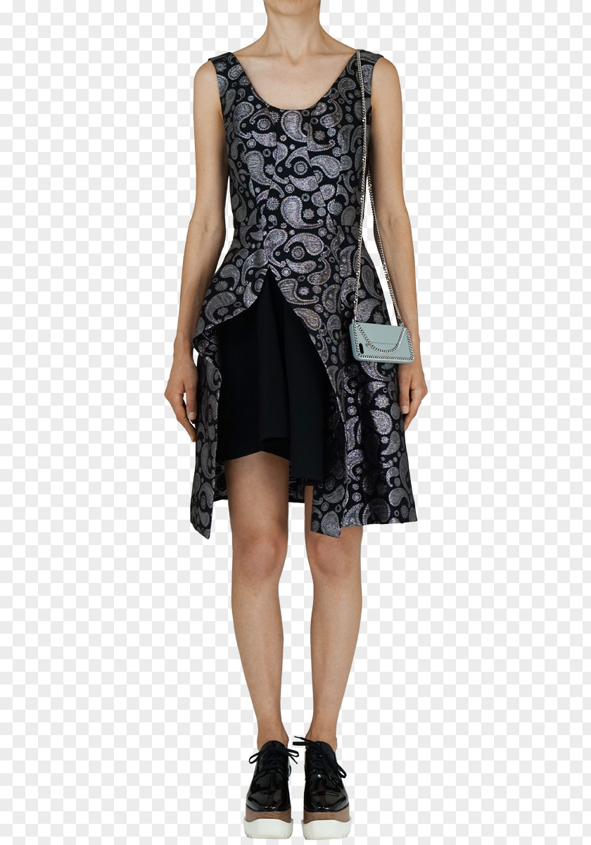 Stella Mccartney Little Black Dress Fashion Sleeve M PNG