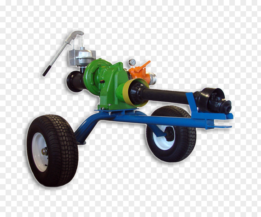 Trolly Water Pumping Power Take-off Irrigation Tractor PNG