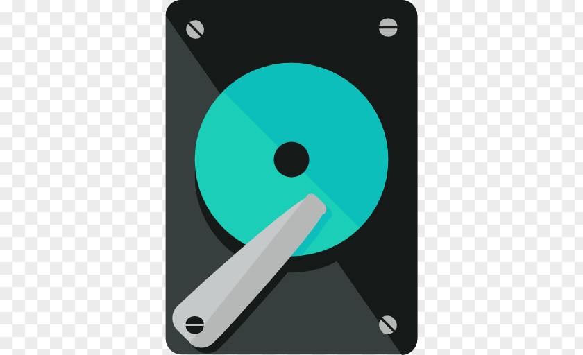 A Black CD Player Hard Disk Drive Icon PNG