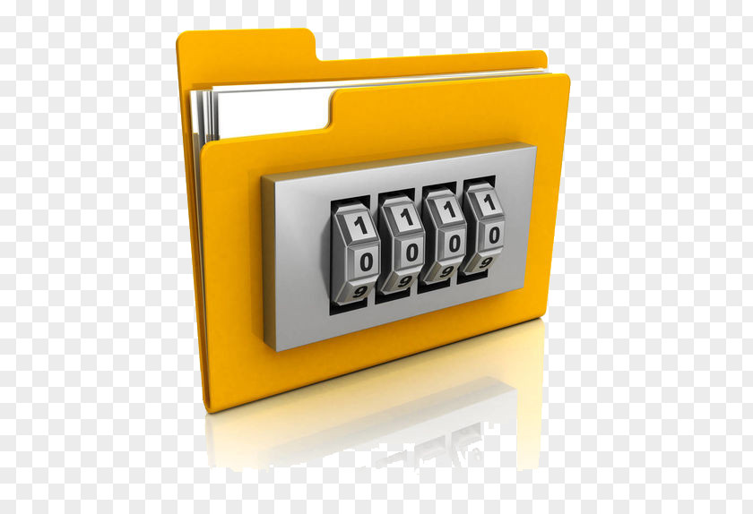 A Folder With Password Lock Directory Microsoft Windows Encryption Stock Photography PNG