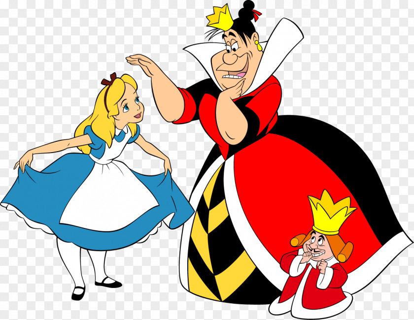 Alice In Wonderland Alice's Adventures Queen Of Hearts White Rabbit King PNG