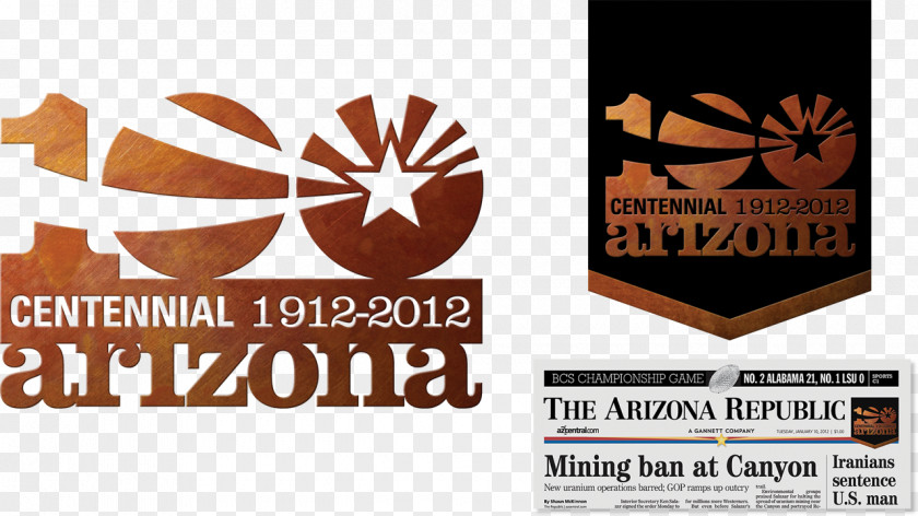 Arizona Republic Logo Brand Font PNG