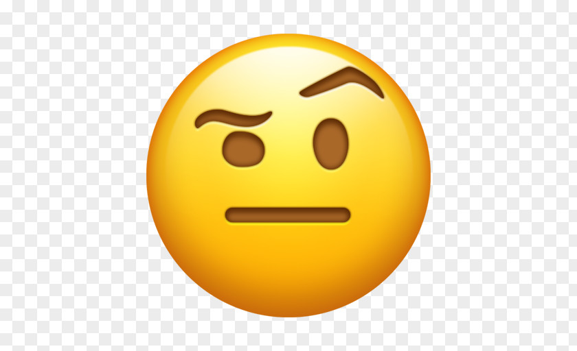 Eyebrow Emoji Domain Emoticon Frown Unicode PNG