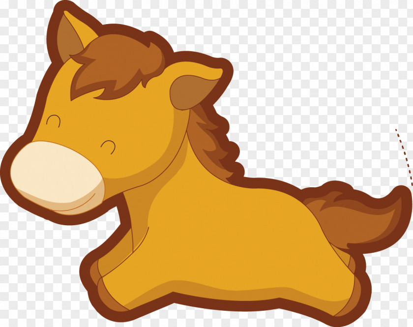 Horse Vector Euclidean Cartoon PNG