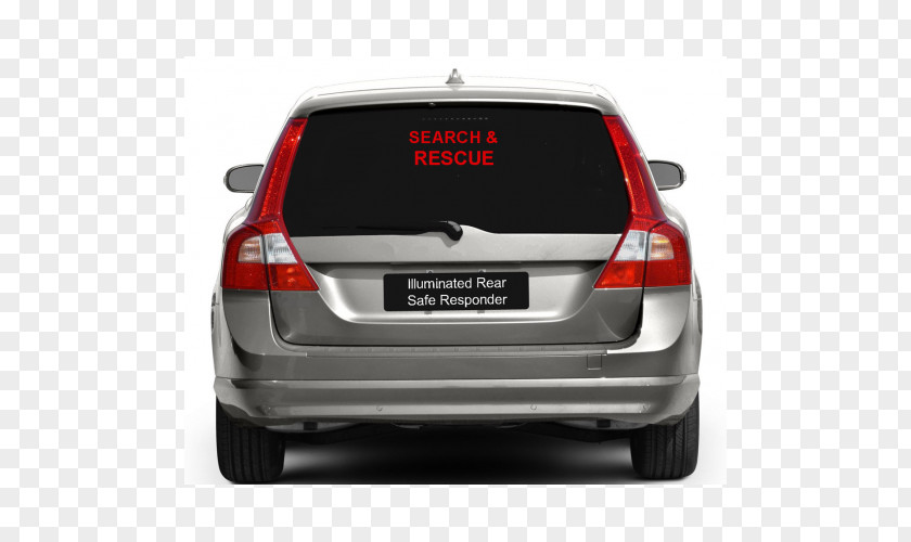 Search And Rescue 2010 Volvo V70 2008 Bumper Car PNG