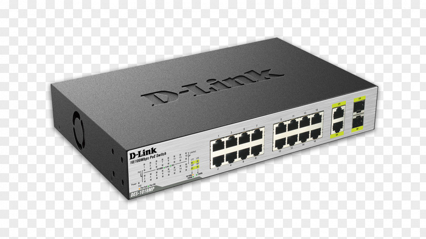 Switch Network Power Over Ethernet Gigabit D-Link PNG