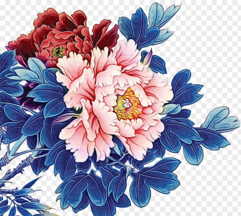 Artificial Flower Peony PNG