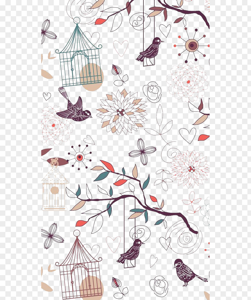 Bird Cage IPhone 6 Plus 5s IOS Wallpaper PNG