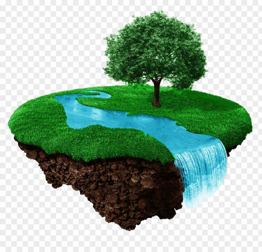 Environmentally Friendly Floating Island PNG friendly floating island clipart PNG