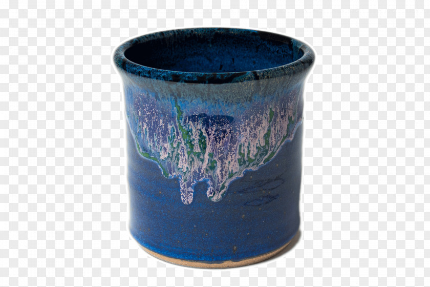 Goblets Cobalt Blue Glass Vase Purple Plastic PNG