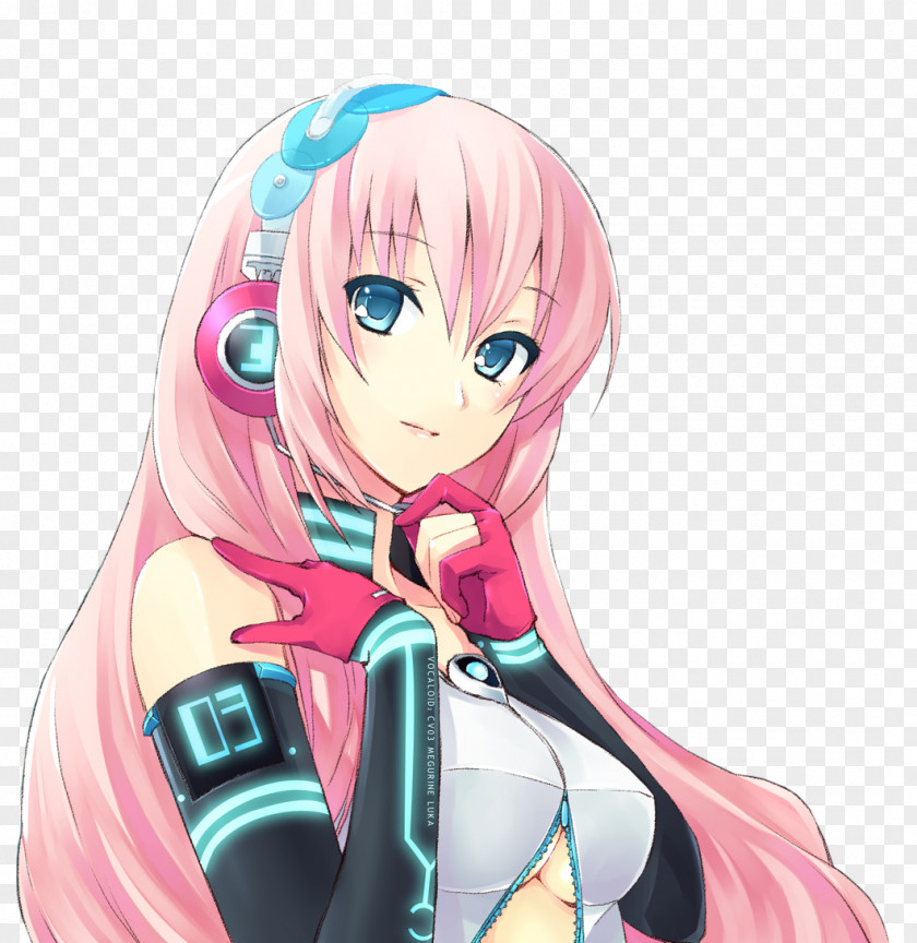 Hatsune Miku Megurine Luka Vocaloid 2 MikuMikuDance PNG