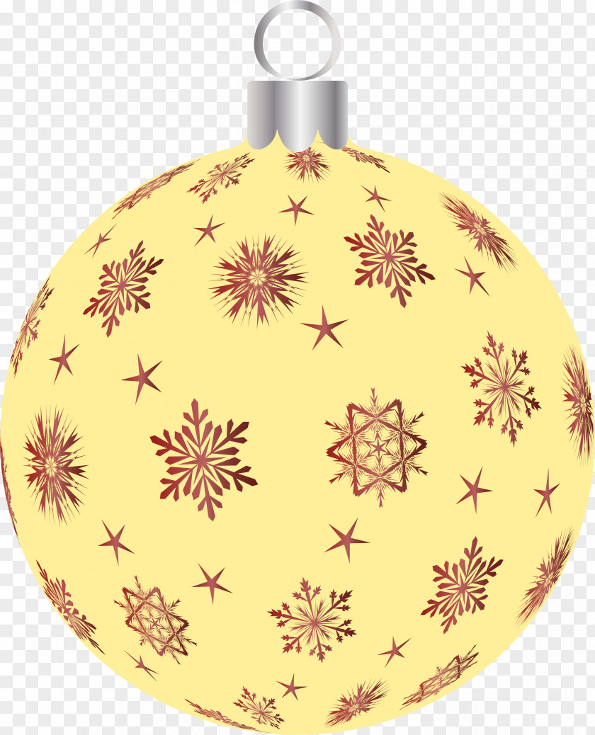 Snowflake Christmas Ornament Holiday Pattern PNG