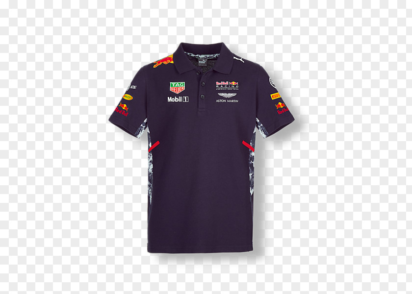 T-shirt Red Bull Racing Formula 1 Polo Shirt PNG
