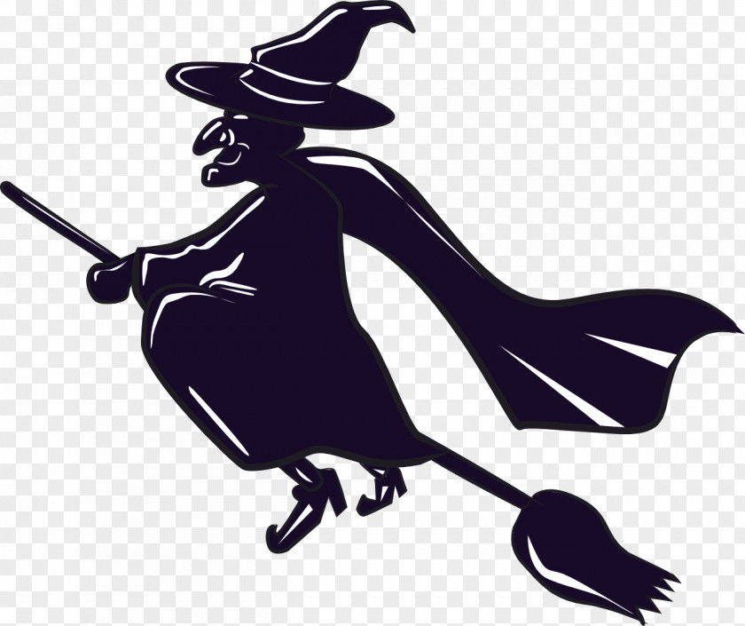 Witch Witch's Broom Clip Art PNG