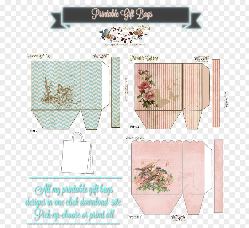 Bag Paper Gift Wrapping PNG