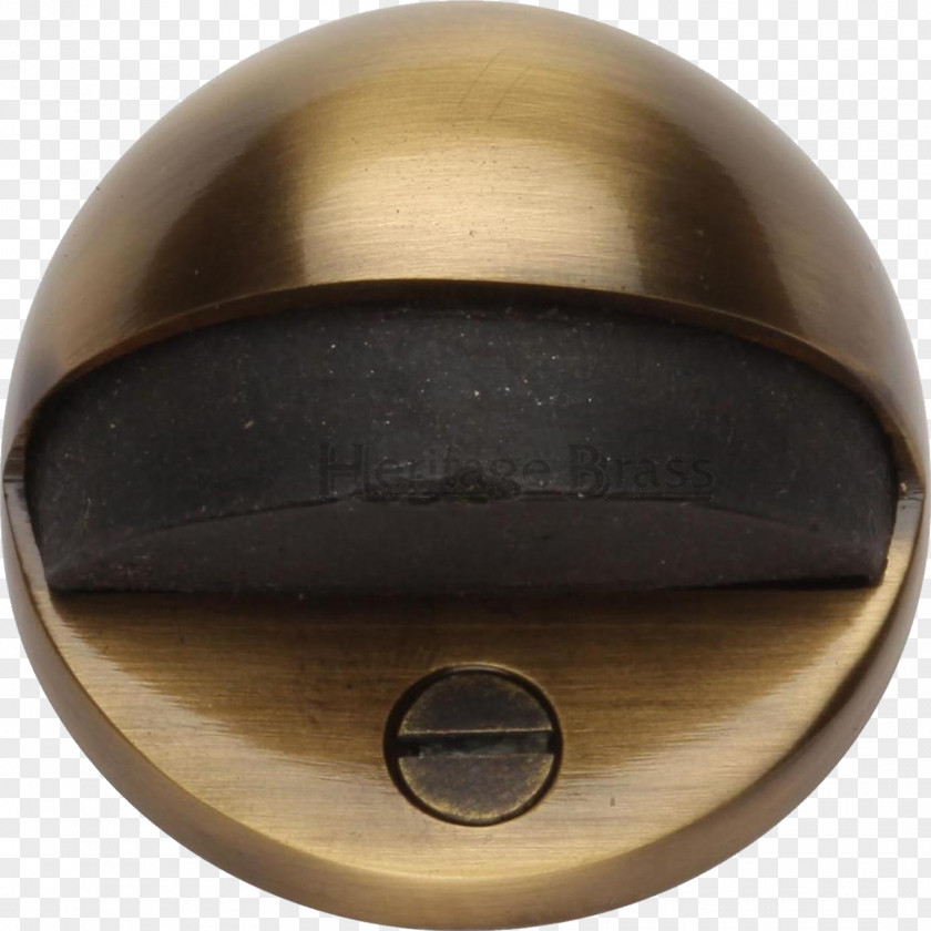 Brass Metal Door Handle Stops Ironmongery PNG