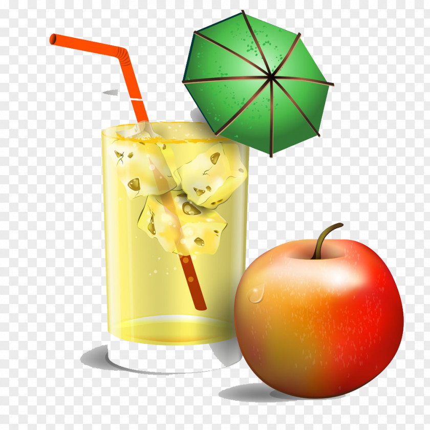 Fruits And Juices Apple Juice Cocktail Fruit PNG