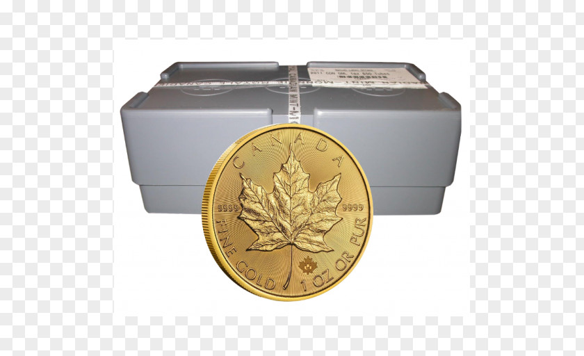 Gold Bullion Coin Canadian Maple Leaf American Eagle PNG