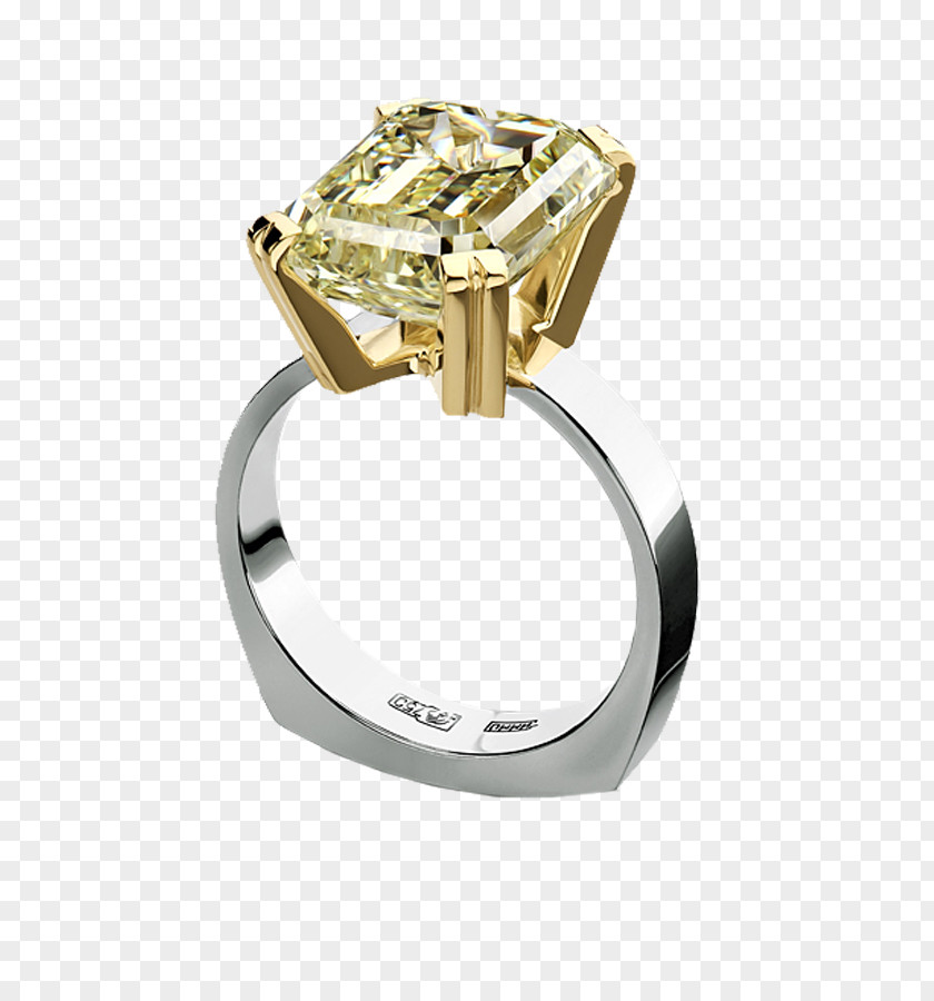 Gold Diamond Ring Jewellery PNG