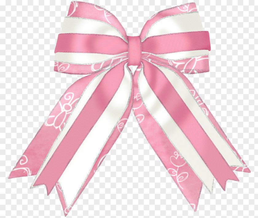 Pink Bow Ribbon Shoelace Knot PNG