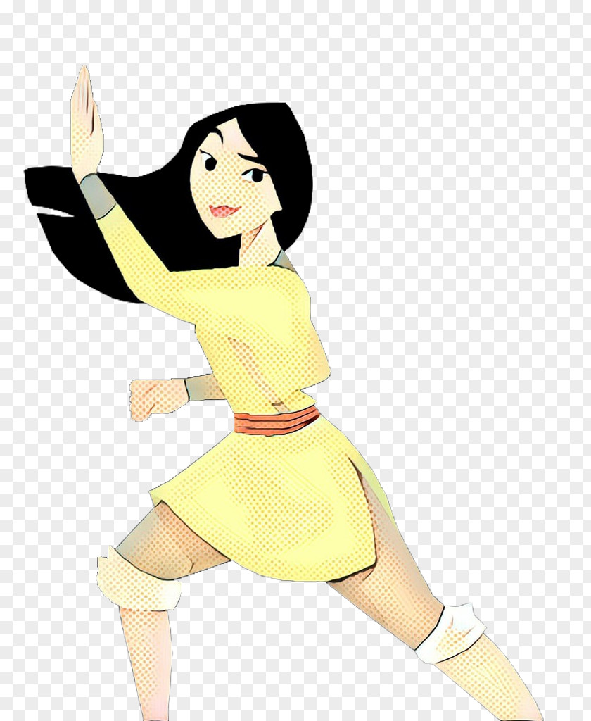 Style Black Hair Cartoon PNG