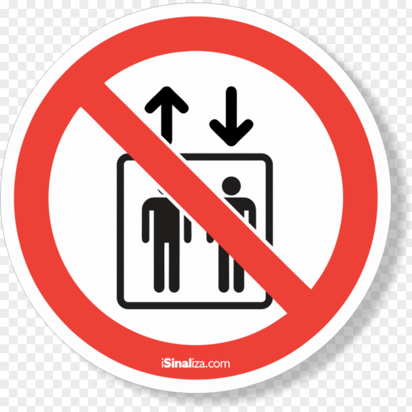 Warning Sign Elevator Stock Photography PNG