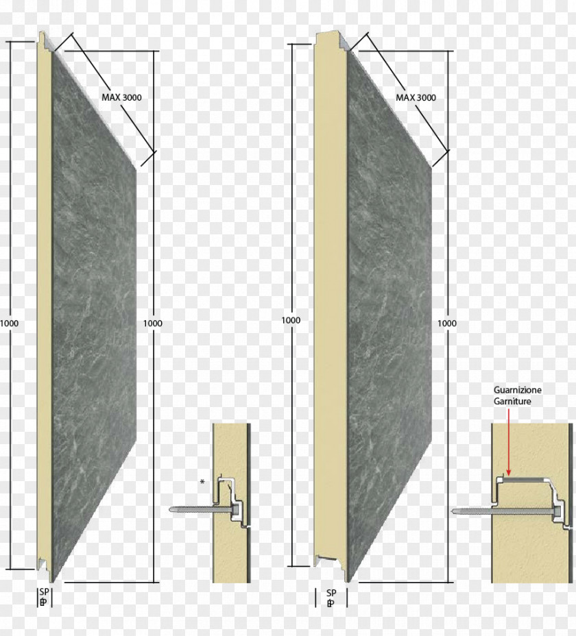 Window Wall Panel Facade Polyisocyanurate PNG