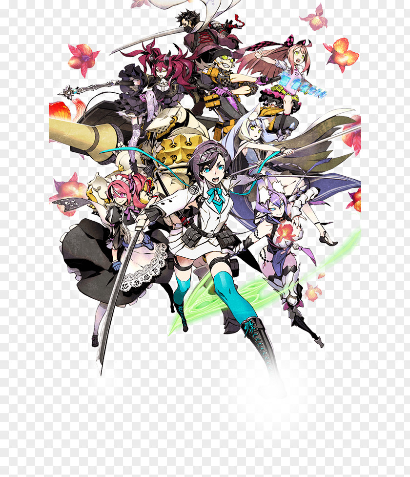 7th Dragon III Code: VFD 2020-II Sega PNG