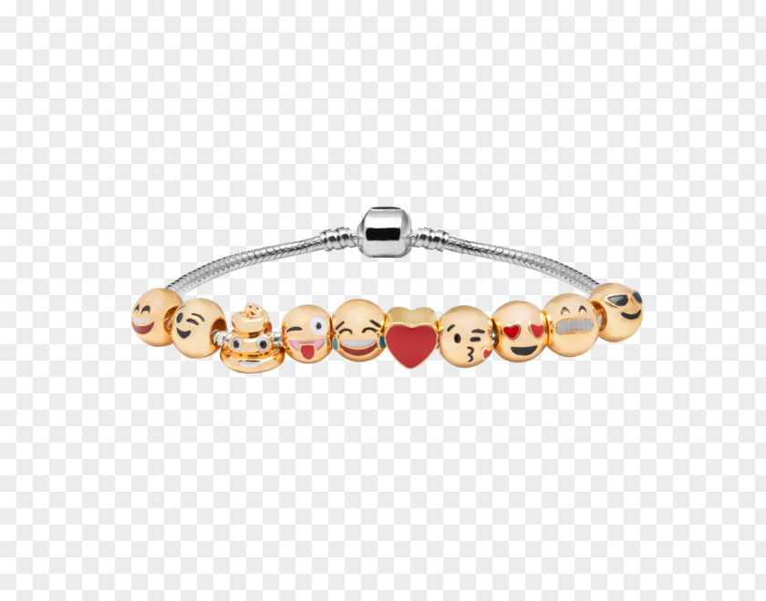 Chakra Jewelry Ring Charm Bracelet Creativity For Kids Emoji Bracelets Kit Jewellery Gold PNG