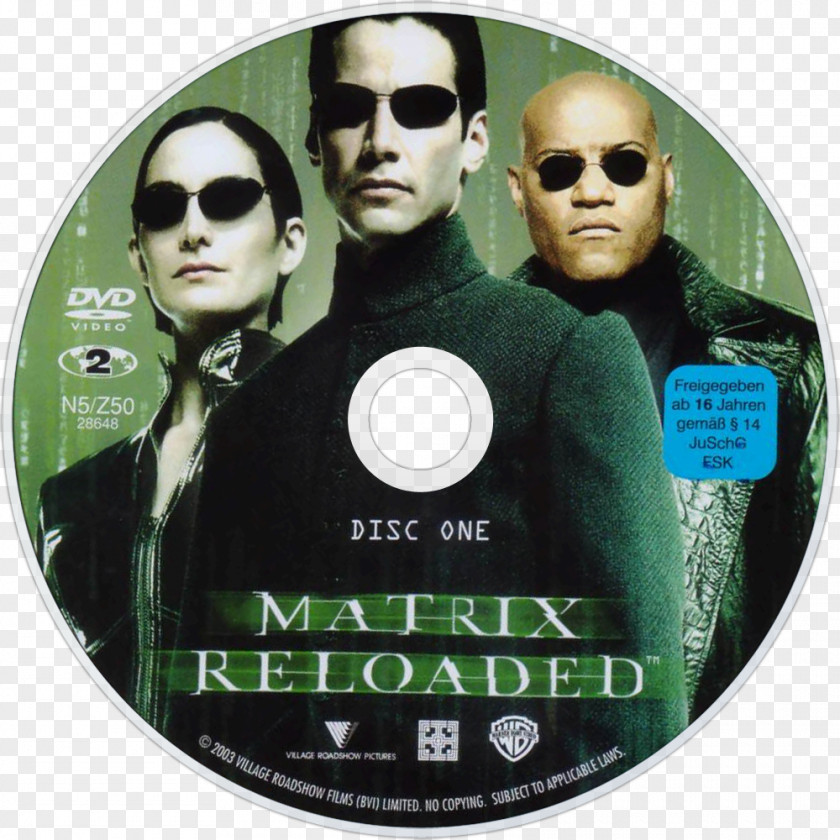 Dvd The Matrix Reloaded Neo Revolutions Architect PNG