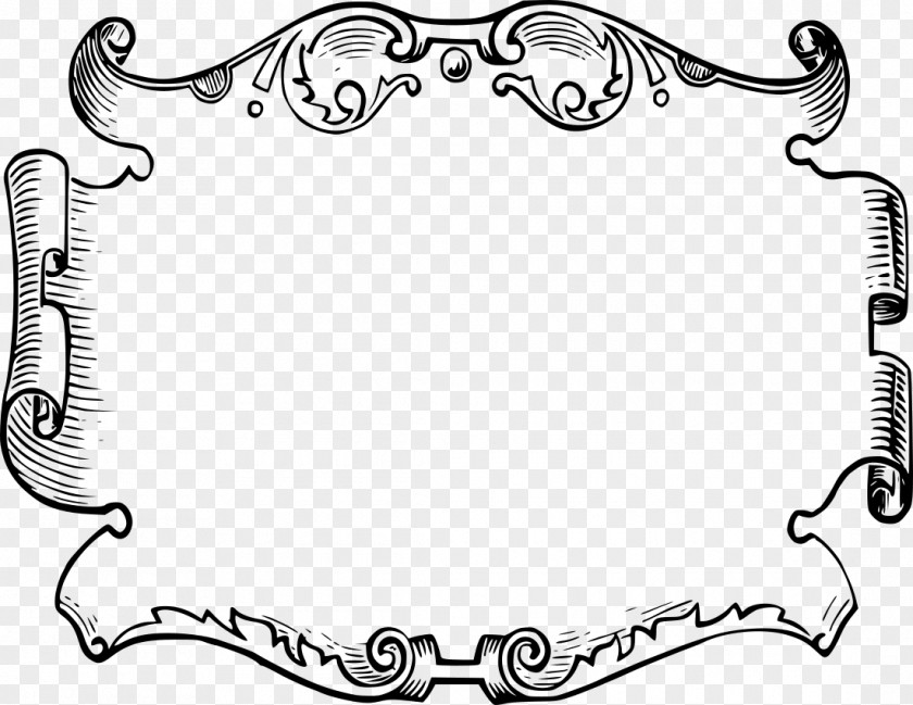 Parchment Picture Frames Ornament Borders And Clip Art PNG