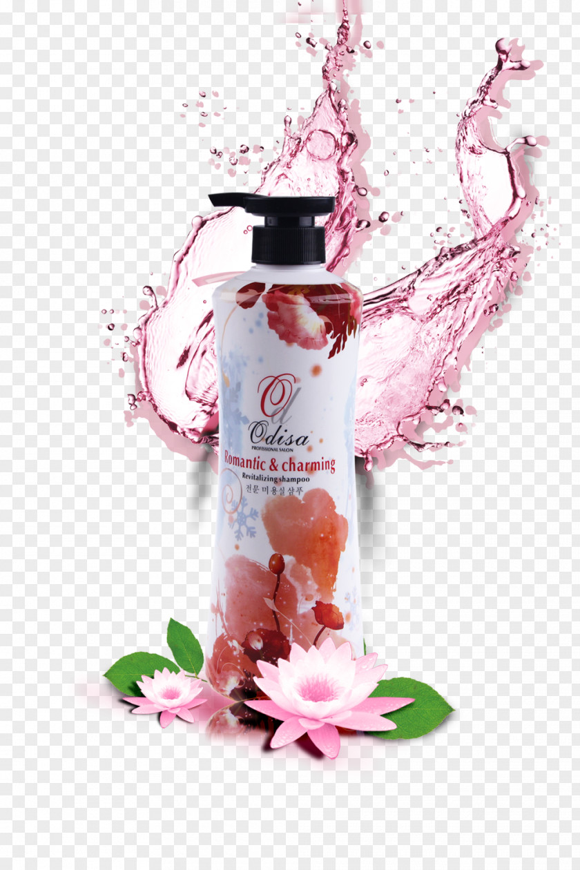 Refreshing Shampoo Oil Download PNG