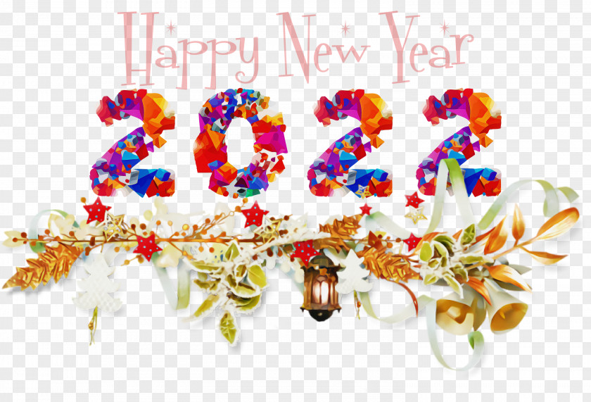 Happy New Year 2022 PNG