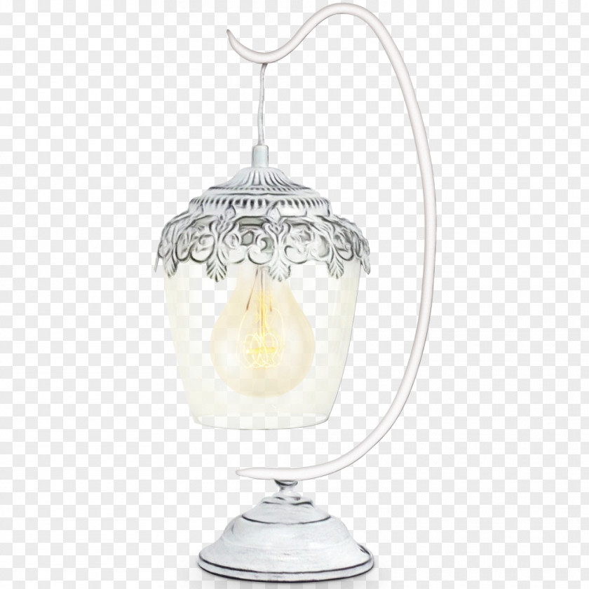 Silver Lantern Watercolor Holiday PNG