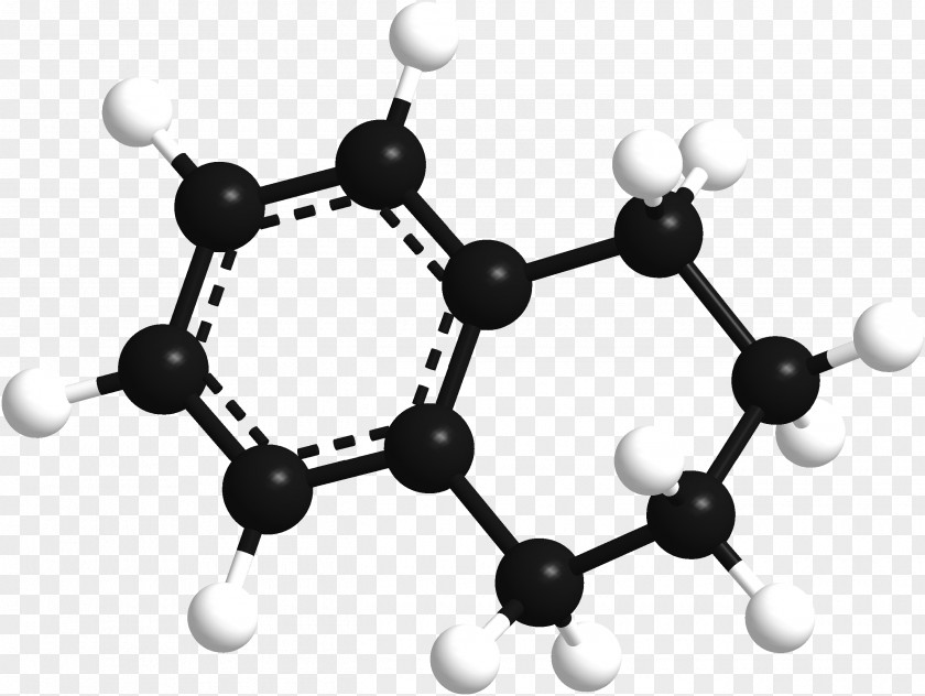 Bond Serotonin N,N-Dimethyltryptamine Molecule Ball-and-stick Model Structure PNG